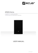 Preview for 1 page of Ecler ARQIS105i User Manual