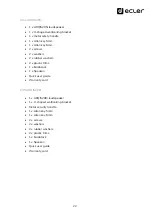 Preview for 22 page of Ecler ARQISi SB6TiWH User Manual