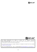 Preview for 25 page of Ecler ARQISi SB6TiWH User Manual