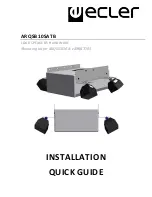 Preview for 1 page of Ecler ARQSB10SATB Installation Quick Manual