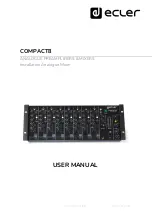 Ecler COMPACT8 User Manual preview