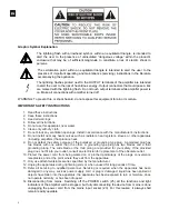 Preview for 2 page of Ecler DAM514 User Manual