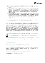 Preview for 4 page of Ecler DROP6 User Manual