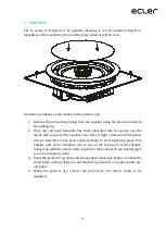 Предварительный просмотр 9 страницы Ecler IC Series User Manual