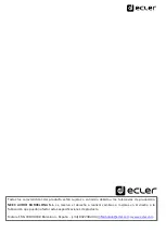 Preview for 13 page of Ecler IC6CLASS54X User Manual