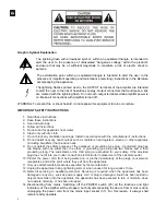 Preview for 2 page of Ecler MPA4-150R User Manual