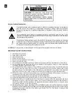 Предварительный просмотр 2 страницы Ecler MPA6-80R User Manual