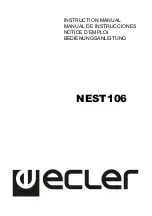 Preview for 1 page of Ecler NEST106 Instruction Manual