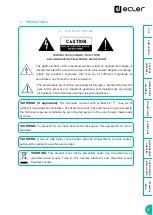 Preview for 3 page of Ecler NIMBO-24 User Manual