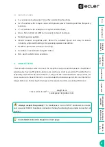 Preview for 6 page of Ecler NIMBO-24 User Manual