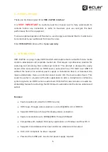 Preview for 5 page of Ecler VEO-CAP4U User Manual