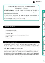 Предварительный просмотр 5 страницы Ecler VEO-MXH44D User Manual