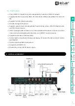 Предварительный просмотр 6 страницы Ecler VEO-MXH44D User Manual