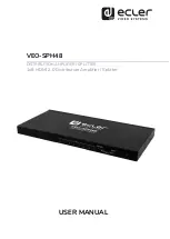 Ecler VEO-SPH48 User Manual preview