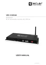 Ecler VEO-SWM44 User Manual preview