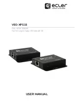 Ecler VEO-XPS15 User Manual preview