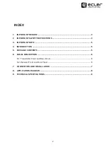 Preview for 2 page of Ecler VEO-XPS15 User Manual