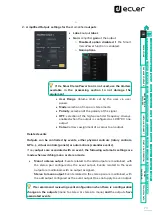 Предварительный просмотр 73 страницы Ecler VIDA Series User Manual