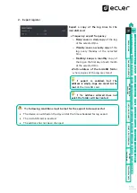 Предварительный просмотр 132 страницы Ecler VIDA Series User Manual