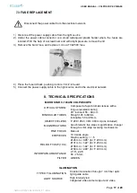 Предварительный просмотр 17 страницы Ecleris MICROSTAR C-100A5E User Manual