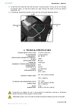 Preview for 15 page of Ecleris MINIVAC+ User Manual