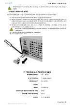 Предварительный просмотр 12 страницы Ecleris PROCAM HD 3D User Manual