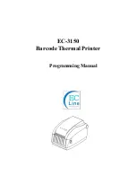 Предварительный просмотр 1 страницы EcLine EC-3150 Programming Manual