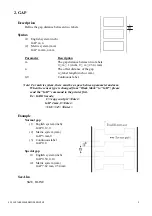 Предварительный просмотр 6 страницы EcLine EC-3150 Programming Manual