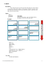 Предварительный просмотр 12 страницы EcLine EC-3150 Programming Manual