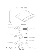 Preview for 2 page of Eclipse canopy 3641S Installation