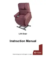 Предварительный просмотр 1 страницы Eclipse Medical Lift Chair series Instruction Manual