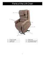 Предварительный просмотр 5 страницы Eclipse Medical Lift Chair series Instruction Manual