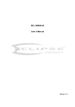 Eclipse Security ECL-IP3B50V2 User Manual предпросмотр