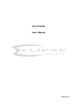 Предварительный просмотр 1 страницы Eclipse Security ECL-IP3D100 User Manual