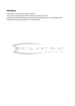 Предварительный просмотр 2 страницы Eclipse Security ECL-IP3D100 User Manual