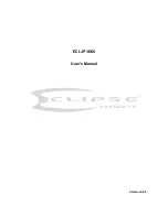 Eclipse Security ECL-IP3D50 User Manual предпросмотр