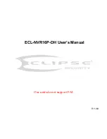 Предварительный просмотр 1 страницы Eclipse Security ECL-NVR16P-DH User Manual