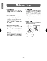 Preview for 6 page of Eclipse TD A502 Owner'S Manual