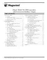 Предварительный просмотр 3 страницы Eclipse 706GWR Operating Manual