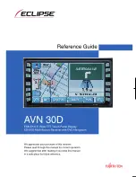 Eclipse AVN30D Reference Manual preview