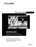 Eclipse avn5435 Reference Manual preview