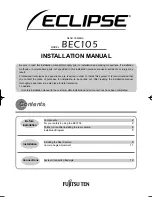 Предварительный просмотр 1 страницы Eclipse BEC105 Installation Manual