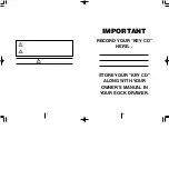 Preview for 69 page of Eclipse CD3403 Owner'S Manual