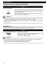 Preview for 74 page of Eclipse CD5100 Owner'S Manual