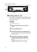 Предварительный просмотр 40 страницы Eclipse CD8051 Owner'S Manual