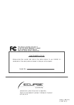 Предварительный просмотр 108 страницы Eclipse CD8051 Owner'S Manual