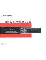 Предварительный просмотр 1 страницы Eclipse E-iSERV CD3200 Handy Reference Manual