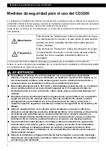 Preview for 2 page of Eclipse E-iSERV CD3200 Manual De Usuario