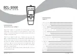 Предварительный просмотр 2 страницы Eclipse ECL-1000 User Manual