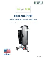 Eclipse ecoflex Eco-100 PRO Manual предпросмотр